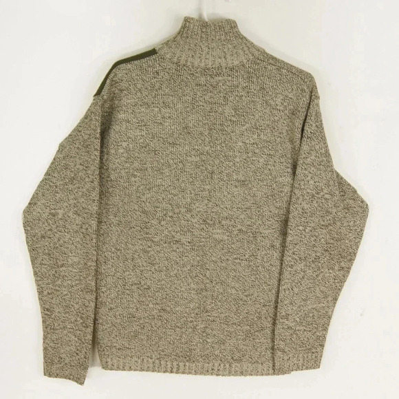 Vintage 90s Dolce & Gabanna Knit Patchwork Long Sleeve Sweater 1/4 Zip - Picture 5 of 7